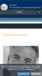 Mobile Screenshot of drbraun-mentalcoach.de